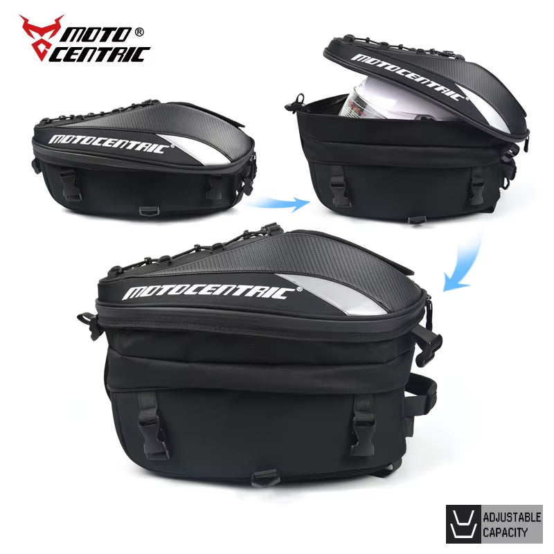 Bolsa Trasera Para Motocicleta Impermeable Motocêntrica, Bolsa De Asiento Trasero Multifunción Para Motocicleta, Bolsa Para Motocicleta De Alta Capacidad, Mochila Para Conductor