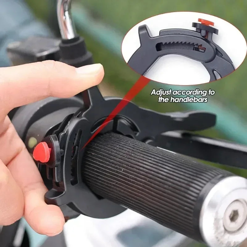Acelerador De Control De Crucero Para Motocicleta, Retenedor De Bloqueo De Aluminio De Alta Calidad, Barra De Mango De Muñeca Flexible Y Segura Universal