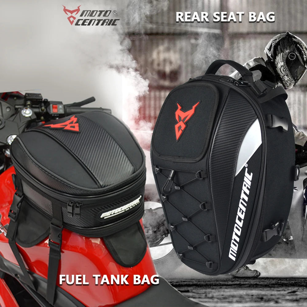 Bolsa Trasera Para Motocicleta Impermeable Motocêntrica, Bolsa De Asiento Trasero Multifunción Para Motocicleta, Bolsa Para Motocicleta De Alta Capacidad, Mochila Para Conductor