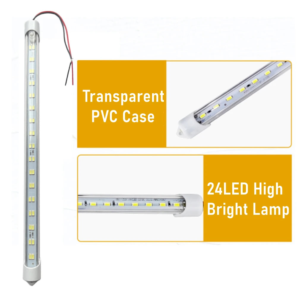 Luces LED De Techo Para Maletero De Coche, Lámpara De Lectura Para Interior De Coche, Dormitorio, Armario