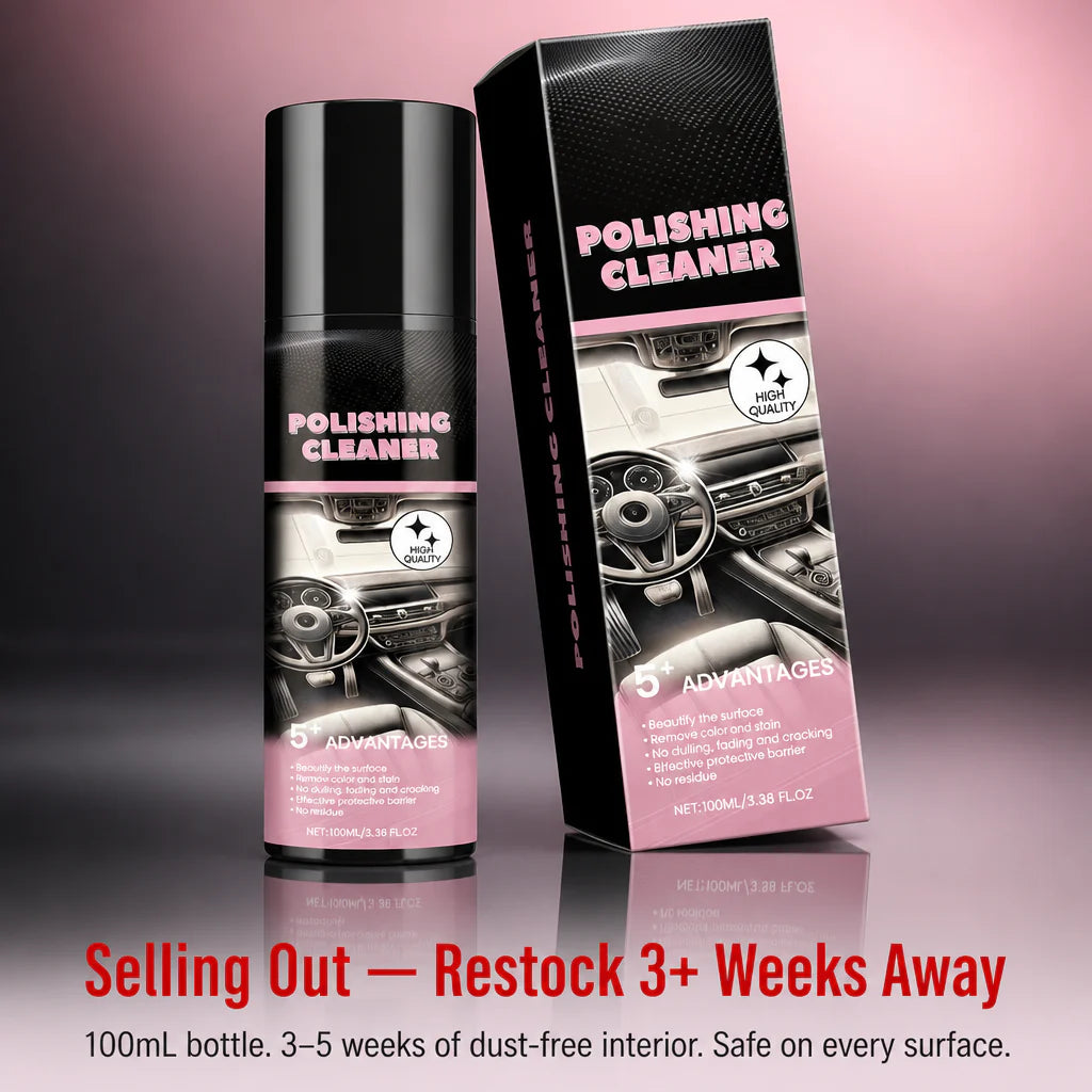 Radianceride™ — Restore Faded Plastic, Cracked Leather & Dusty Dash to Freshness