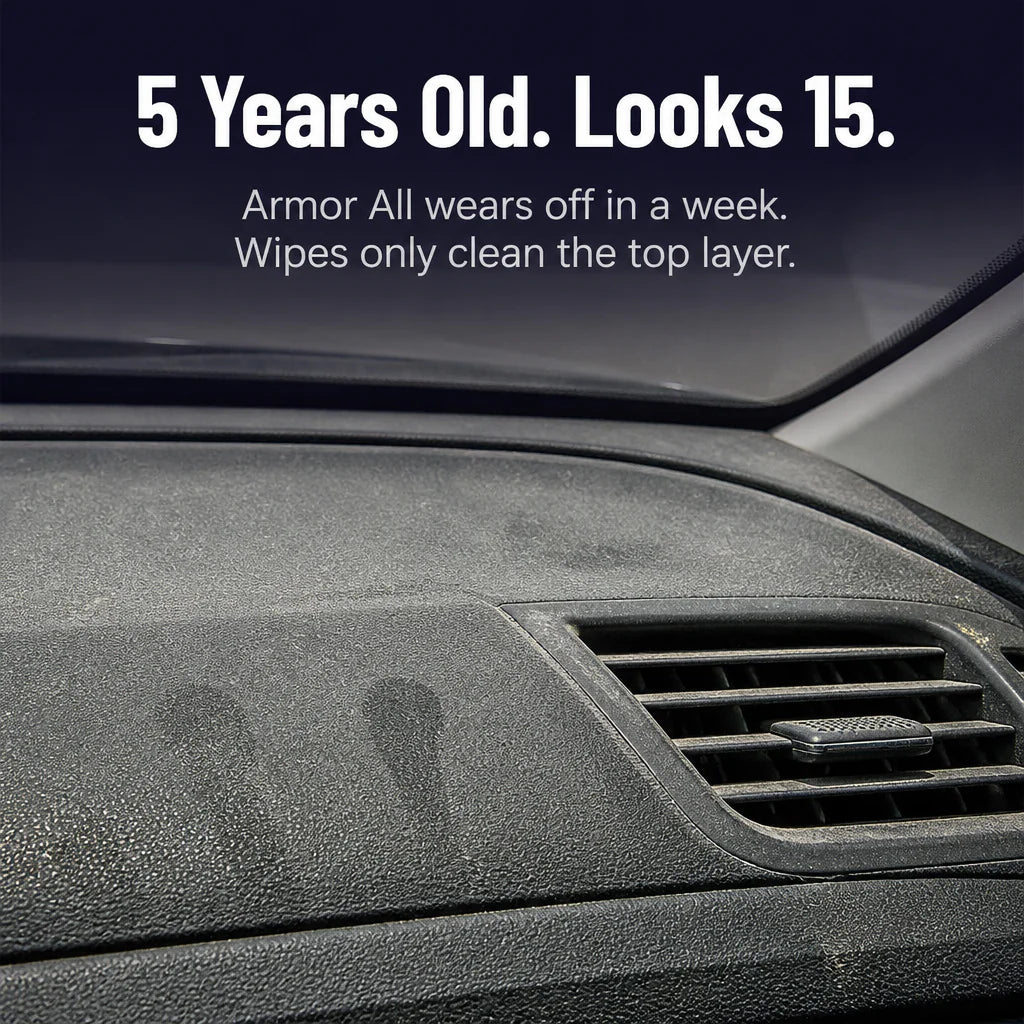 Radianceride™ — Restore Faded Plastic, Cracked Leather & Dusty Dash to Freshness