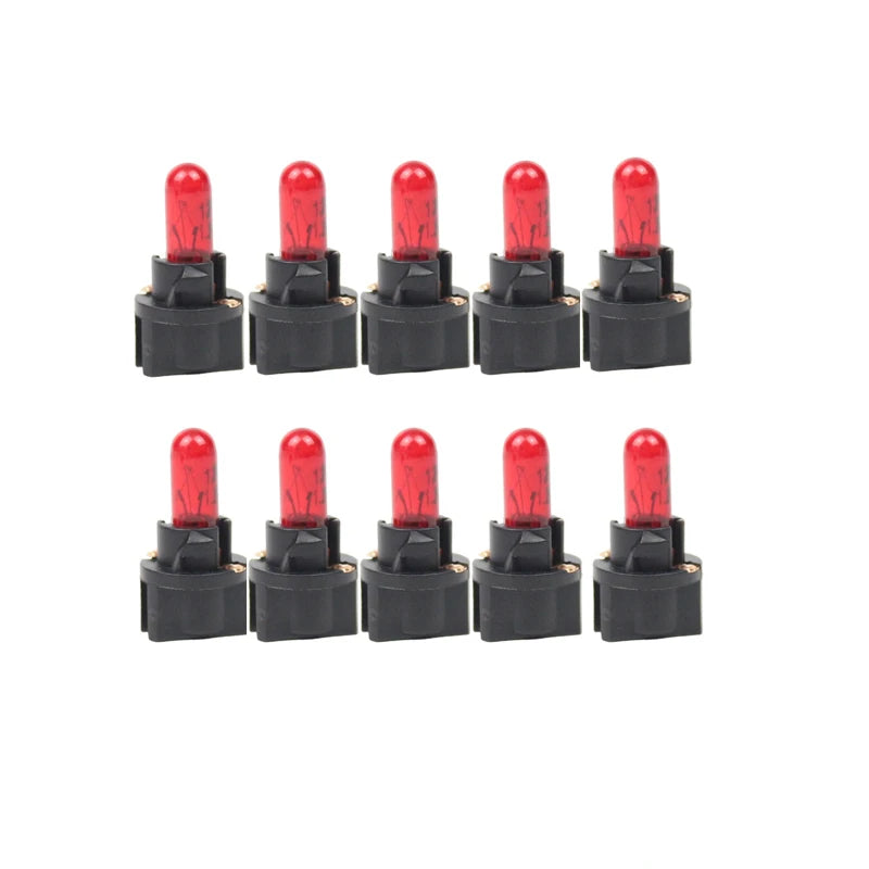 Indicador De Luz LED T5 SMD Para Coche, Luz Para Salpicadero De Coche, Bombilla LED T5 De 12V, Bombilla Para Instrumento De Coche, Indicador Interior, Accesorios Para Automóvil