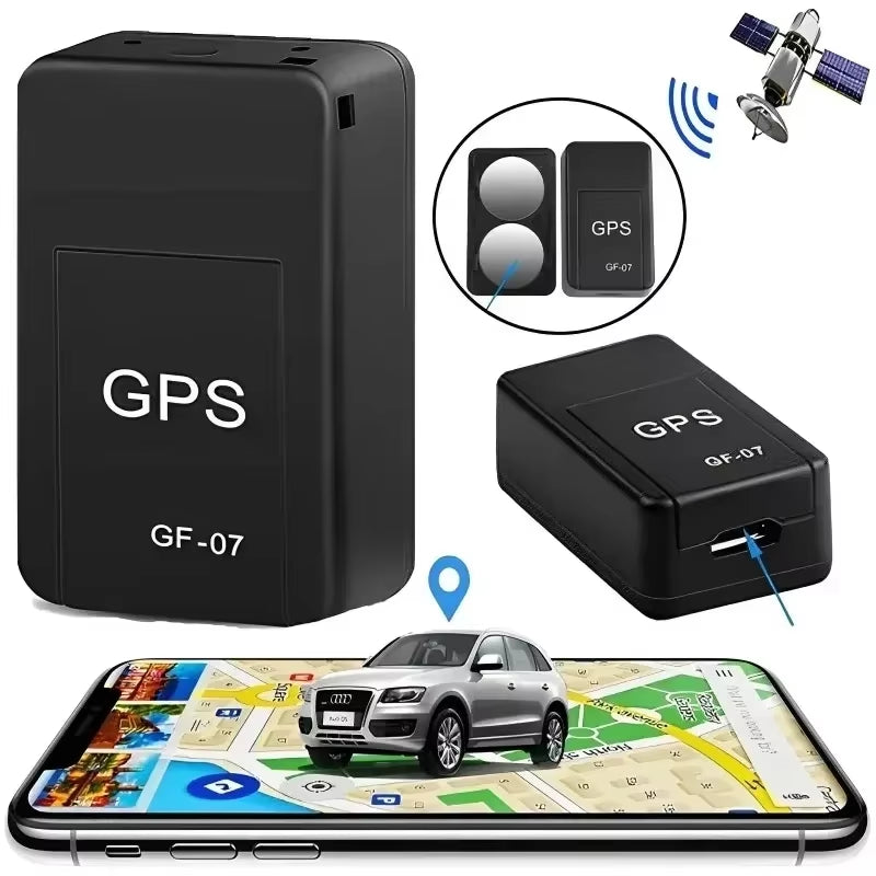 Dispositivo De Seguimiento GPS GF07, Rastreador Mini GPS, Aplicación De Posición GPS Para Coche, Alarma Antipérdida Magnética Fuerte, Localizador GPS Para Vehículo