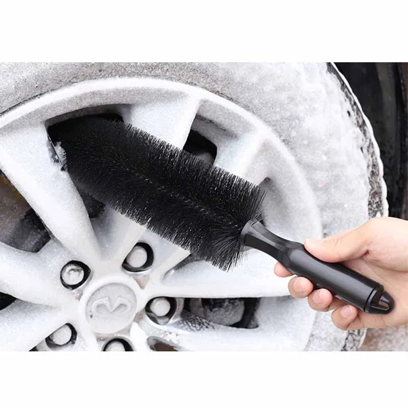 Cepillo De Limpieza Para Llantas De Coche, Cepillo Para Limpiar Ruedas, Cepillo Para Limpiar Neumáticos, Herramientas De Limpieza Para Coche