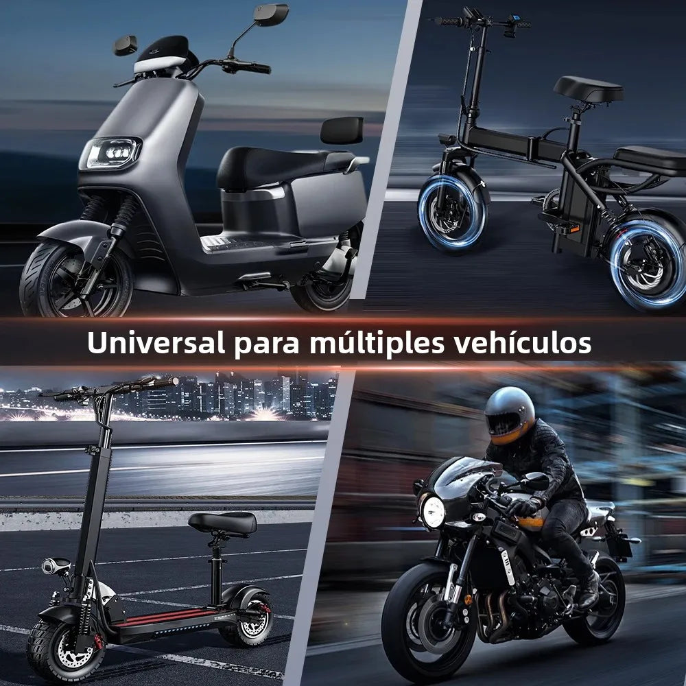 Alarma De Motocicleta, Bloqueo De Freno De Disco, Candado De Seguridad Para Rueda De Moto, Resistente Al Agua, 120Db, Alarma Antirrobo Fuerte, Bloqueo De Disco De Motocicleta