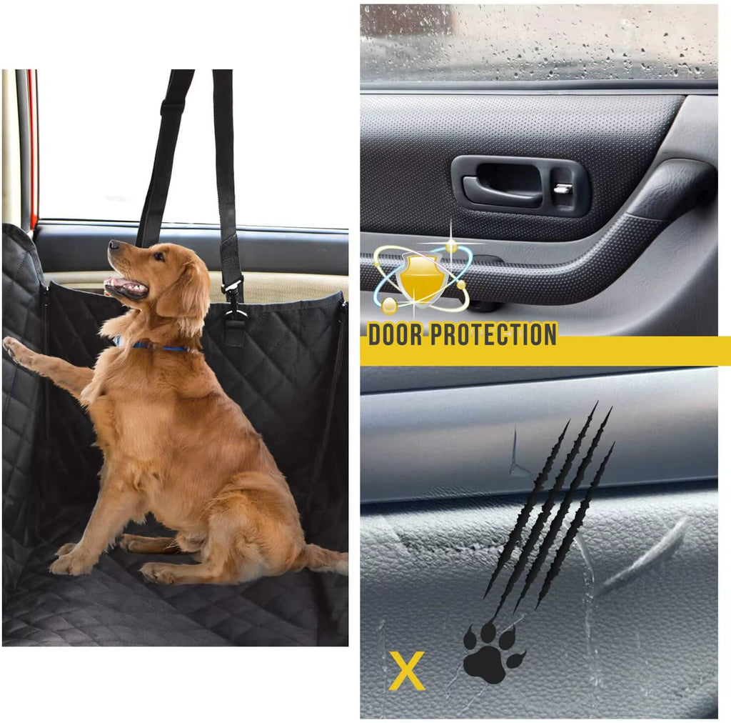 Funda Protectora Para Asiento De Coche Para Perros, Colchoneta Impermeable Para Transporte De Mascotas, Protector De Asiento Trasero De Coche, Hamaca Para Perros Pequeños Y Grandes