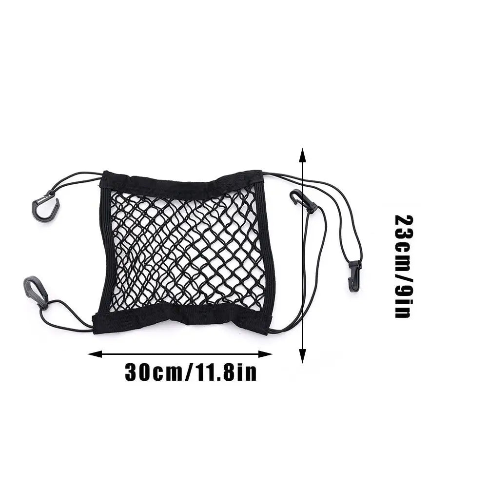 Red De Equipaje Para Motocicleta, 4 Ganchos, Red De Carga Ajustable, Tanque De Combustible, Malla De Equipaje, Estilo Web, Alta Calidad