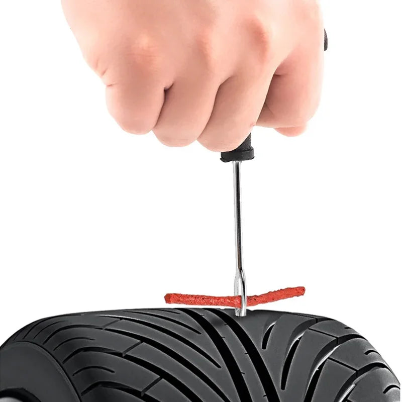 Kit De Reparación De Neumáticos De Motocicleta, Herramienta De Reparación De Pinchazos De Coche, Herramienta De Emergencia Para Pinchazos De Neumáticos, Kit De Reparación De Agitación De Pegamento Peneu De Moto