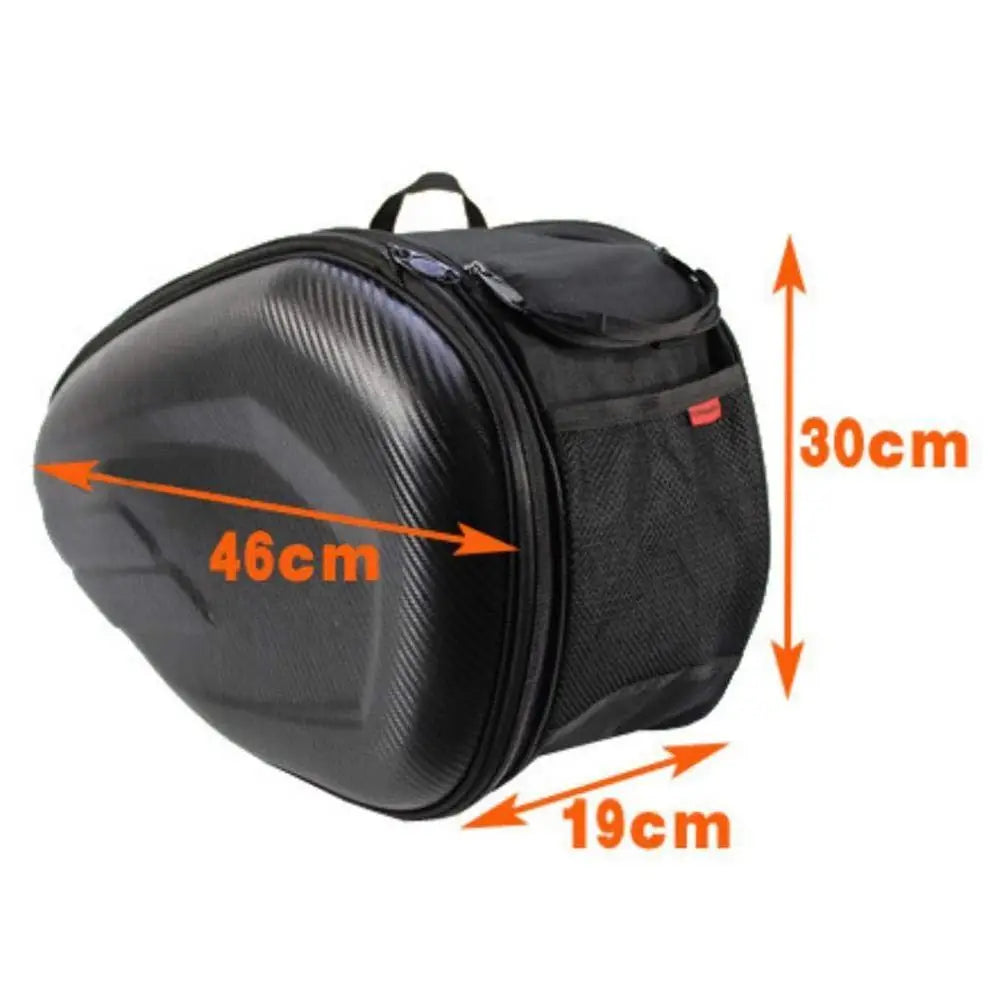 2019 Nueva Bolsa Trasera Para Motocicleta, Bolsa De Asiento Trasero Multifunción Para Motocicleta, Bolsa De Viaje Para Casco Lateral De Motocicleta De Alta Capacidad