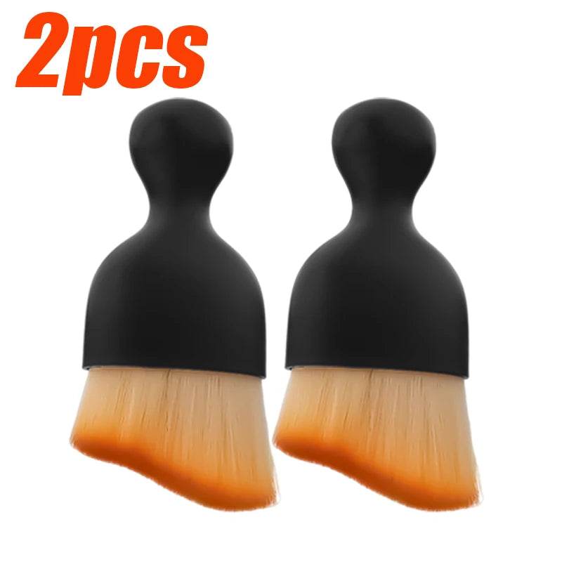 Cepillo Suave Para Limpieza De Ventilación De Coche, Herramienta De Limpieza Interior De Coche Con Carcasa, Cepillo Artificial Para Coche, Polvo Para Grietas De Coche, Detalles De Coche