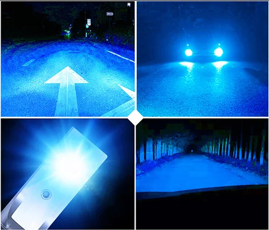 2 Bombillas LED H4 H7 H11 H8 H1 9005 9006 Para Faros Delanteros De Coche, 80W 12000LM 6000K, Luces LED Para Auto, 24V, Estilo Mini1