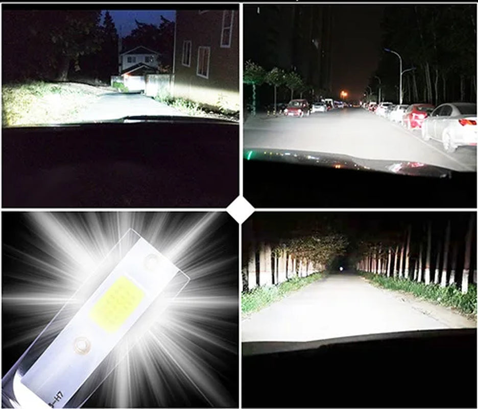 2 Bombillas LED H4 H7 H11 H8 H1 9005 9006 Para Faros Delanteros De Coche, 80W 12000LM 6000K, Luces LED Para Auto, 24V, Estilo Mini1