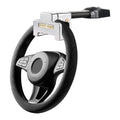 Cerradura De Volante Con Alarma 120Db, Cerradura De Volante Cerraduras Crook Para Coches, Dispositivo Antirrobo De Bloqueo De Coche Resistente