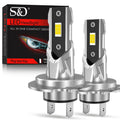 Kit De Faros LED H7 De 20000LM, Mini Bombilla De 100W CSP 3570 Para Faros De Coche, Faros Antiniebla Canbus H7, Led Turbo Para Automóvil, 12V, 6000K