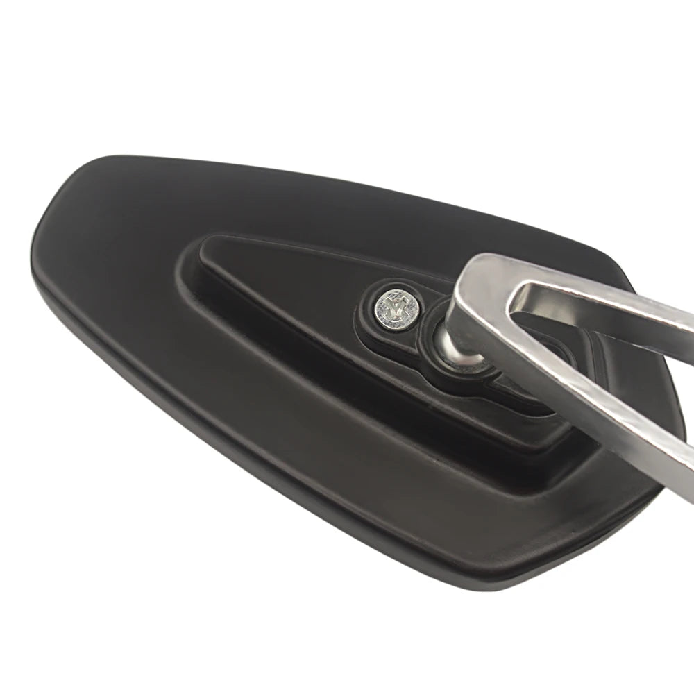 Espejos Retrovisores Universales Para Motocicleta De 7/8 ", Mango Retrovisor, Espejos Laterales Ovalados De Aluminio Para Suzuki Kawasaki Yamaha