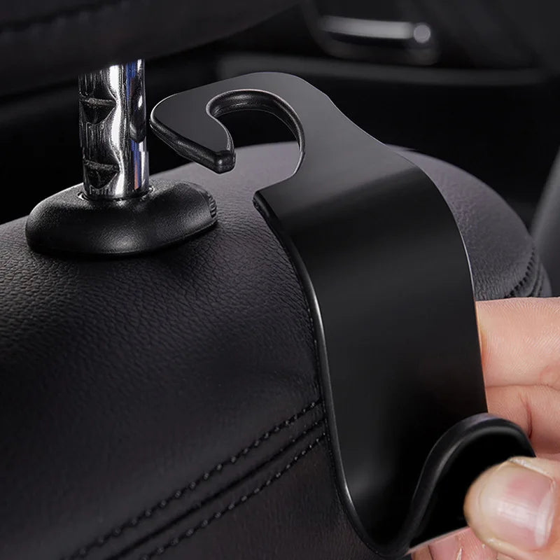 Ganchos Para Reposacabezas De Coche, Colgador Para Bolsos, Organizador Para Respaldo De Asiento, Clips, Ganchos De Sujeción Automáticos, Accesorios Interiores De Almacenamiento Para Coche, 1/4 Uds.