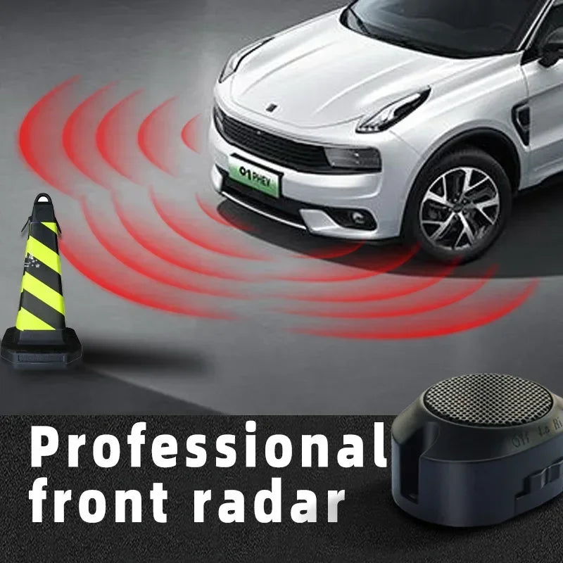 Kit Profesional De Sensores De Aparcamiento Delanteros Para Coche, Sistema De Asistencia Al Aparcamiento Con Alarma Sonora Y Volumen Ajustable, Universal