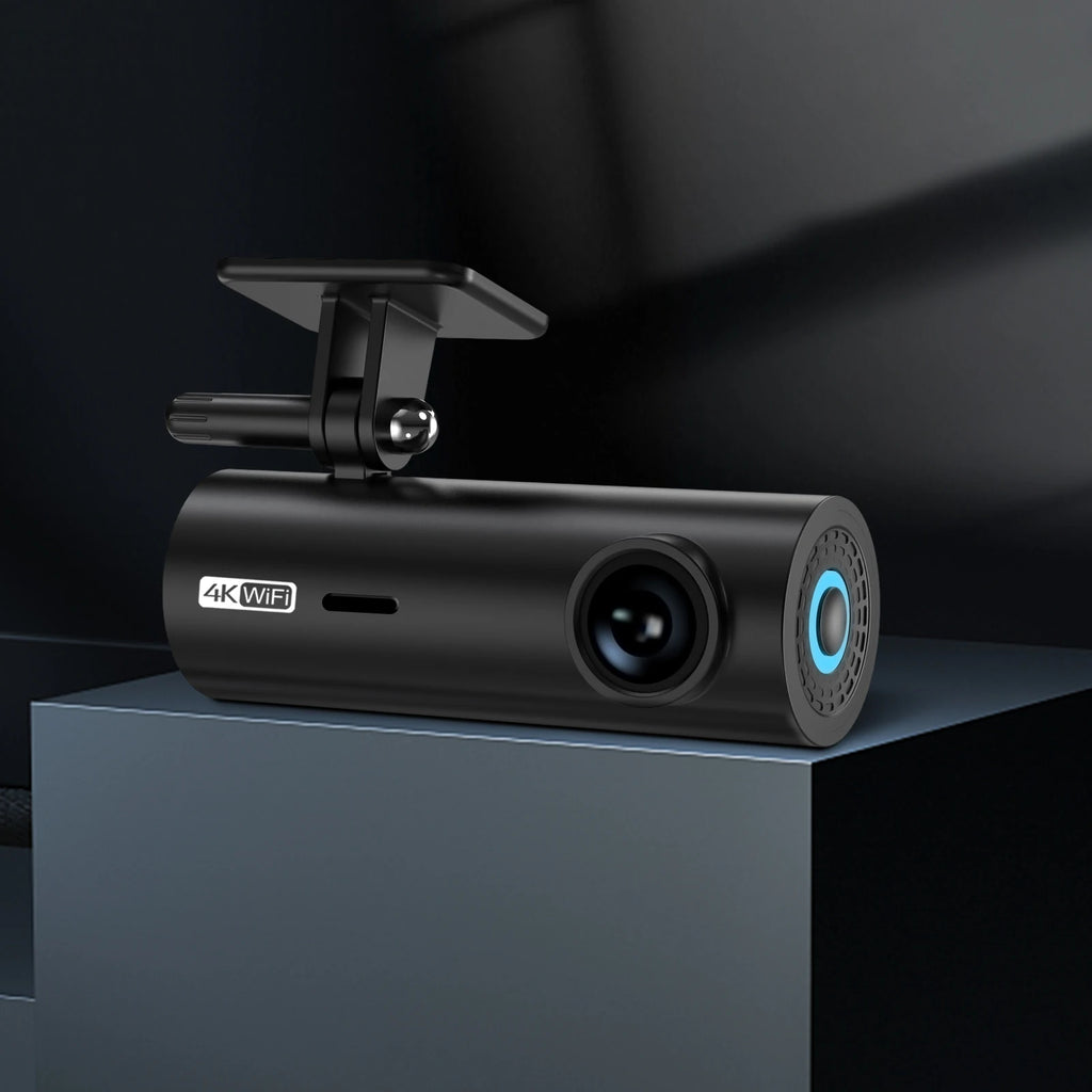 3840*2160P Dvr Para Coche Dashcam 4K Dash Cam Para Coches Grabadora De Vídeo Cámara Frontal Wifi Para Suministros De Vehículos 24H Estacionamiento Noche V