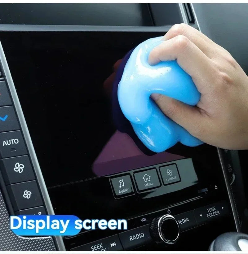 Gel De Limpieza Para Coche, Herramienta Para Detalles De Coche, Limpiador De Salida De Aire Interior Para Coche, Teclado, Portátil, Limpieza, Reutilizable, Eliminador De Polvo, Geles, Barro Mágico