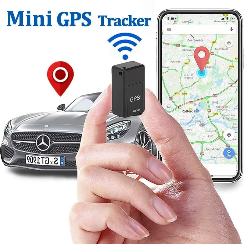 Dispositivo De Seguimiento GPS GF07, Rastreador Mini GPS, Aplicación De Posición GPS Para Coche, Alarma Antipérdida Magnética Fuerte, Localizador GPS Para Vehículo