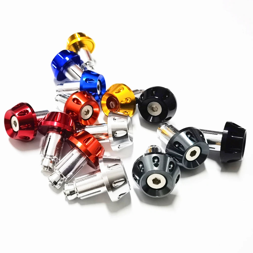 Empuñaduras Universales Para Manillar De Motocicleta, Tapón De Extremo De Barra, Barras De Mango De Aleación De Aluminio CNC, Tapa De Agarre, Deslizador, 7/8 ", 22Mm