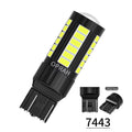 10 Uds Luz De Camión De Coche 12V 24V LED 5630SMD 1156 BAU15S PY21W P21W 1157 BAY15D Bombilla 7440 7443 Lámpara De Señal Canbus Luz De Circulación DRL