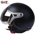 Casco De Motocicleta 3/4 Cara Abierta Vintage Casco Moto Hombres Retro Moto Casco Verano Scooter Moto Casco De Montar Casque Moto 110B