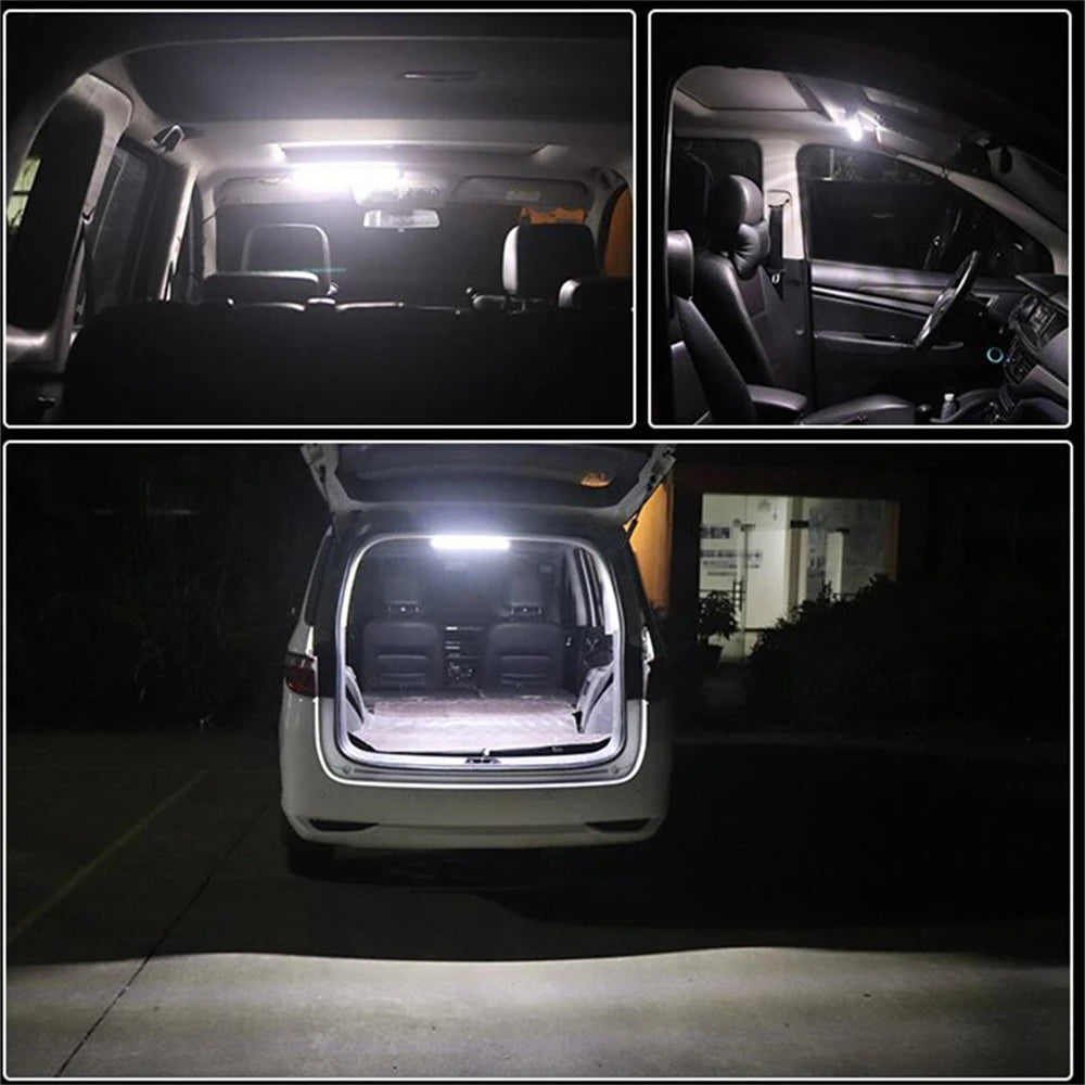 Luces LED De Techo Para Maletero De Coche, Lámpara De Lectura Para Interior De Coche, Dormitorio, Armario