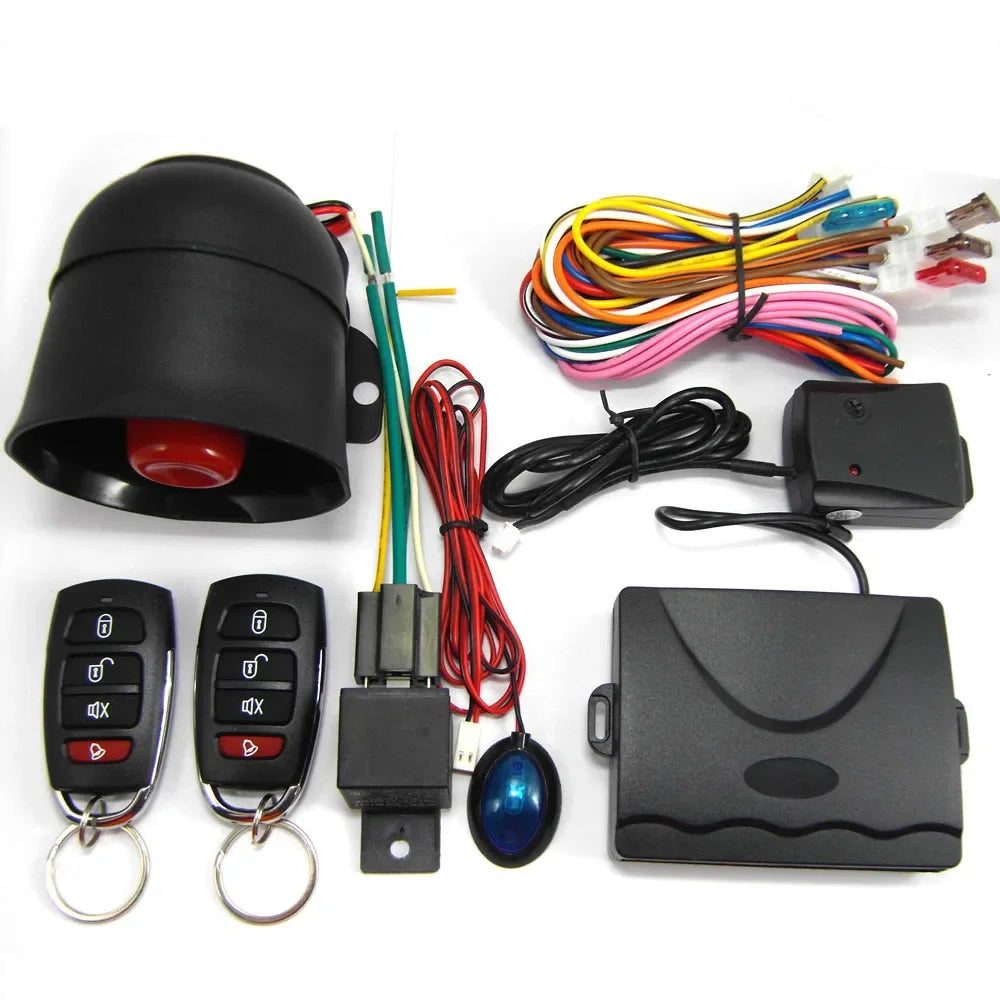 Nuevo Sistema De Seguridad Antirrobo Esencial M802-8101 Para Coche, Alarma, Inmovilizador, Sensor De Choque De Bloqueo Central, Accesorios Para Automóviles