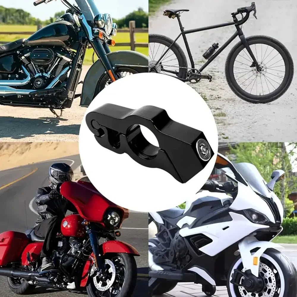 Candado Antirrobo Para Manillar De Motocicleta, Bloqueo De Seguridad Para Acelerador/Manillar