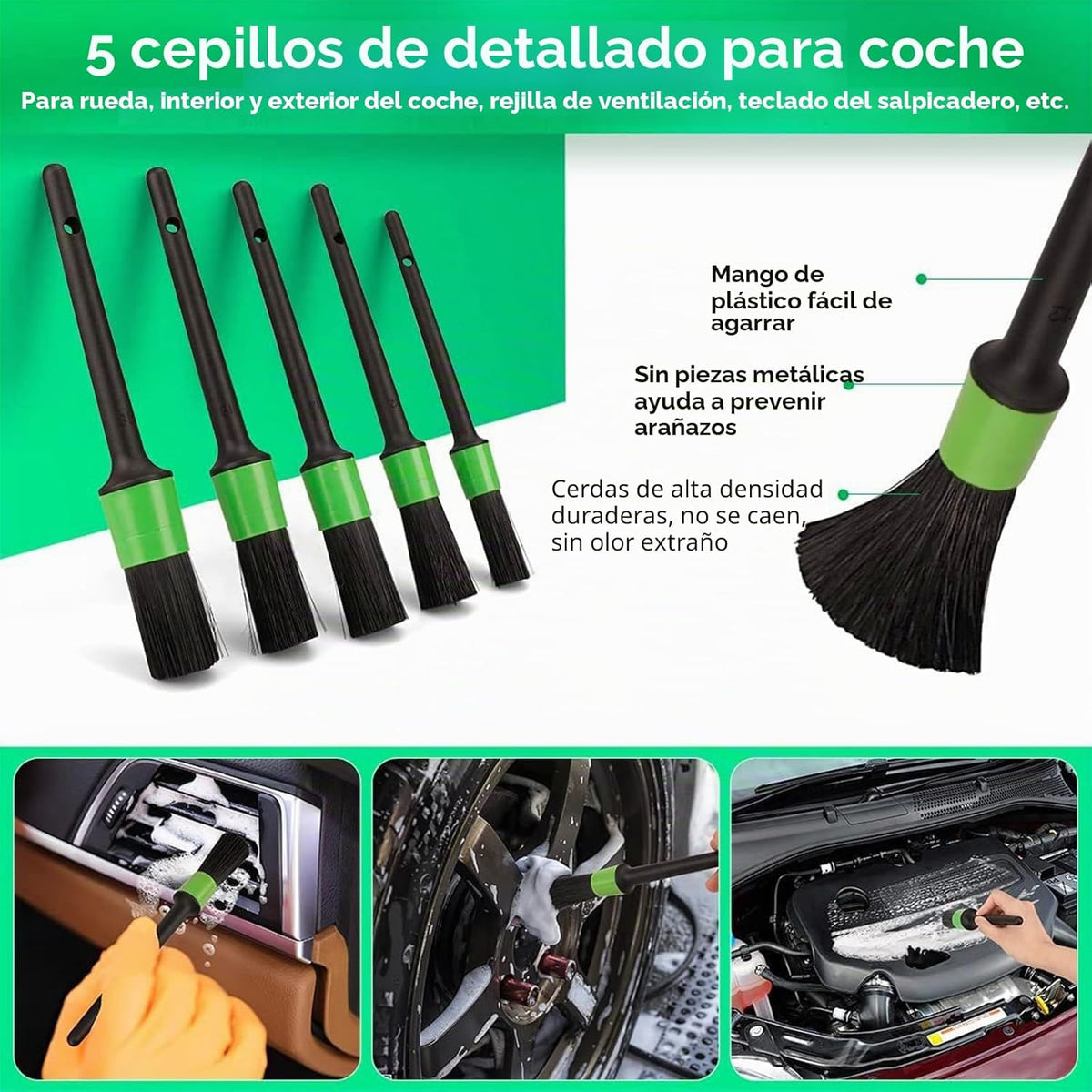 Pulverizador De Espuma Para Lavado De Autos Con Boquilla Para Manguera De Agua De Jardín - Kit De Limpieza De Autos De 21 Piezas - Pulverizador De Lavadora Automática Con Bolsa De Almacenamiento