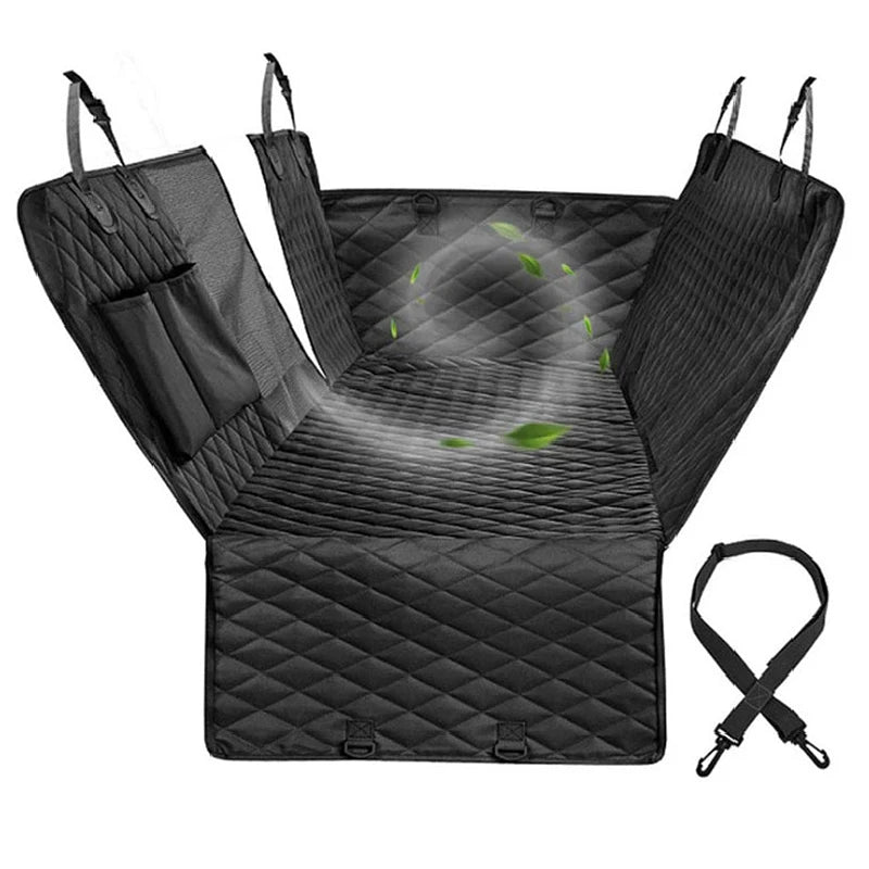 Funda Protectora Para Asiento De Coche Para Perros, Colchoneta Impermeable Para Transporte De Mascotas, Protector De Asiento Trasero De Coche, Hamaca Para Perros Pequeños Y Grandes