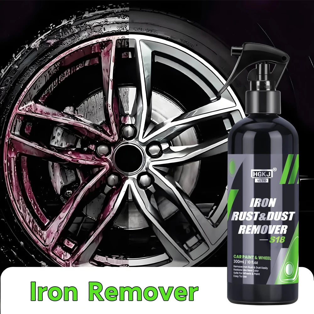 Limpiador De Llantas De Coche, Eliminador De Óxido Multiusos, Protector De Pintura De Frenos, Eliminador De Polvo De Metal, Eliminador De Polvo De Hierro, Spray Para El Cuidado Del Coche, Cromo S18