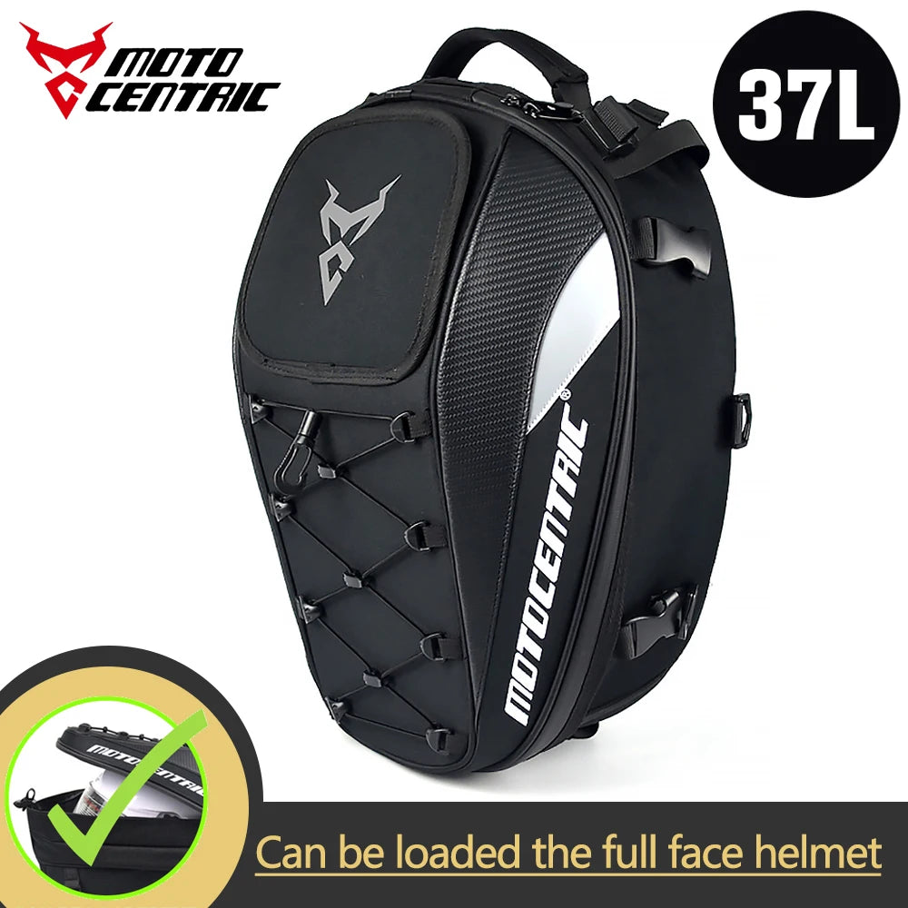 Bolsa Trasera Para Motocicleta Impermeable Motocêntrica, Bolsa De Asiento Trasero Multifunción Para Motocicleta, Bolsa Para Motocicleta De Alta Capacidad, Mochila Para Conductor