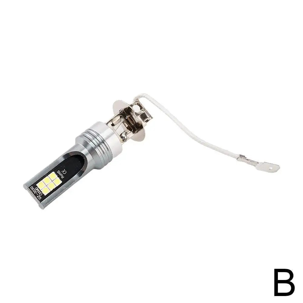 Bombilla LED Para Faros Delanteros H1/H3/H4/H7/H11, 12V, 12W, Alta Potencia, Luz LED Para Coche, 6000K, Bombillas Para Faros Delanteros De Coche, 12000LM