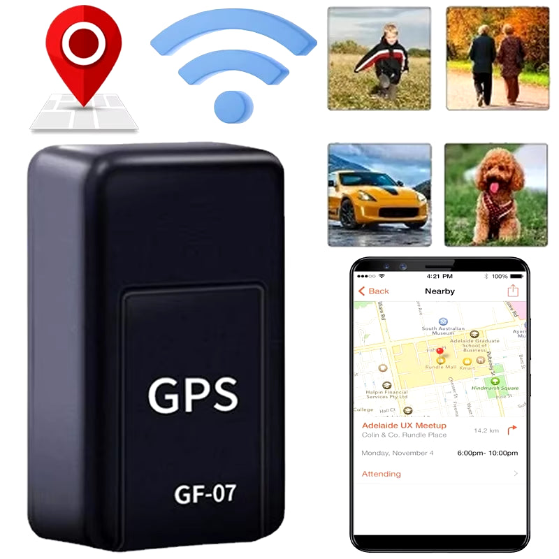 Dispositivo De Seguimiento GPS GF07, Rastreador Mini GPS, Aplicación De Posición GPS Para Coche, Alarma Antipérdida Magnética Fuerte, Localizador GPS Para Vehículo