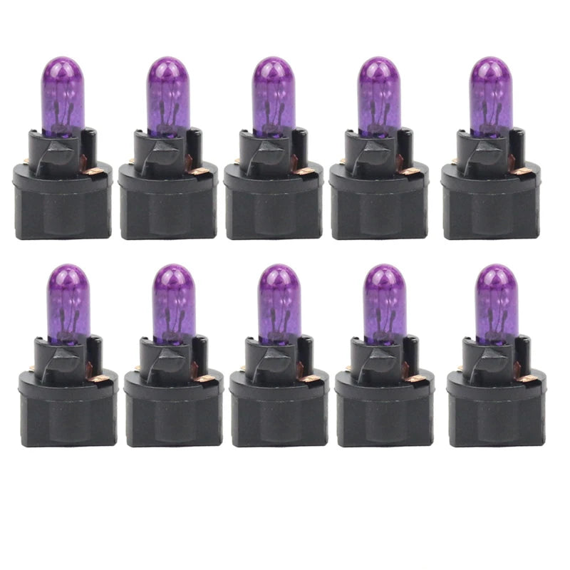 Indicador De Luz LED T5 SMD Para Coche, Luz Para Salpicadero De Coche, Bombilla LED T5 De 12V, Bombilla Para Instrumento De Coche, Indicador Interior, Accesorios Para Automóvil