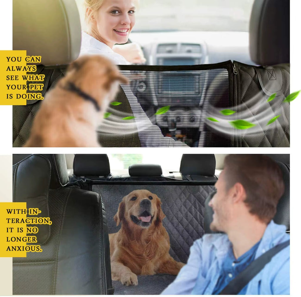 Funda Protectora Para Asiento De Coche Para Perros, Colchoneta Impermeable Para Transporte De Mascotas, Protector De Asiento Trasero De Coche, Hamaca Para Perros Pequeños Y Grandes