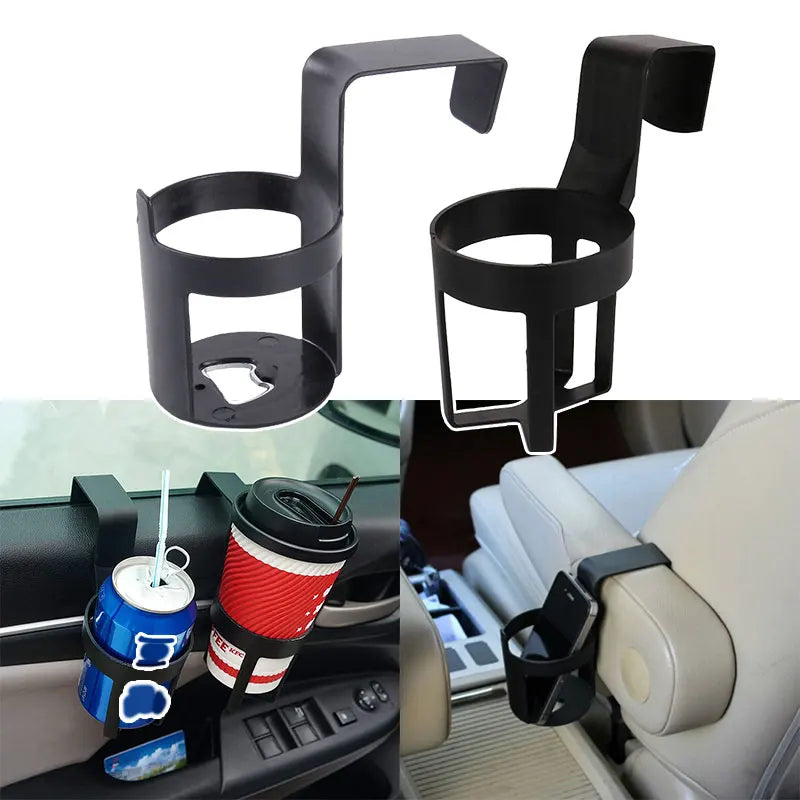 Portavasos Portátil Para Coche, Soporte Colgante Multifuncional, Organizador De Botellas De Bebidas, Soporte Para Botella De Almacenamiento Del Asiento Trasero Del Camión
