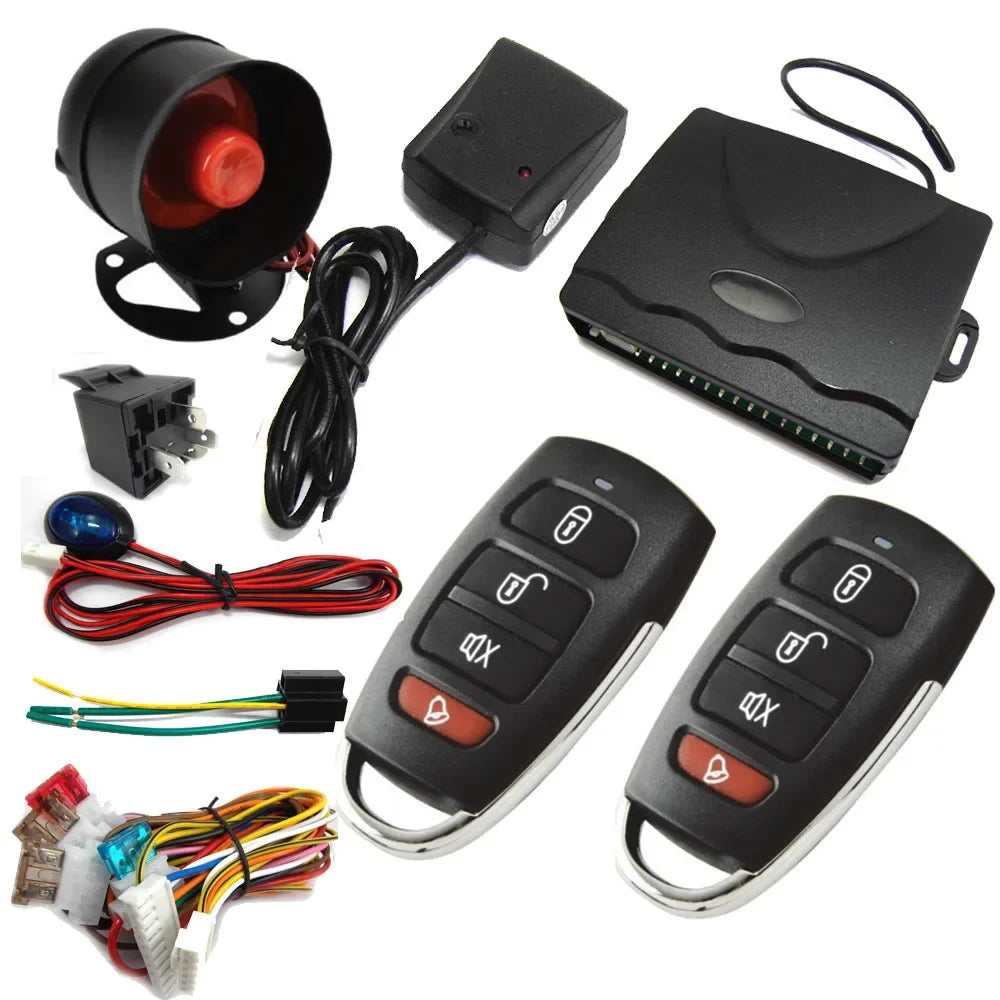 Nuevo Sistema De Seguridad Antirrobo Esencial M802-8101 Para Coche, Alarma, Inmovilizador, Sensor De Choque De Bloqueo Central, Accesorios Para Automóviles