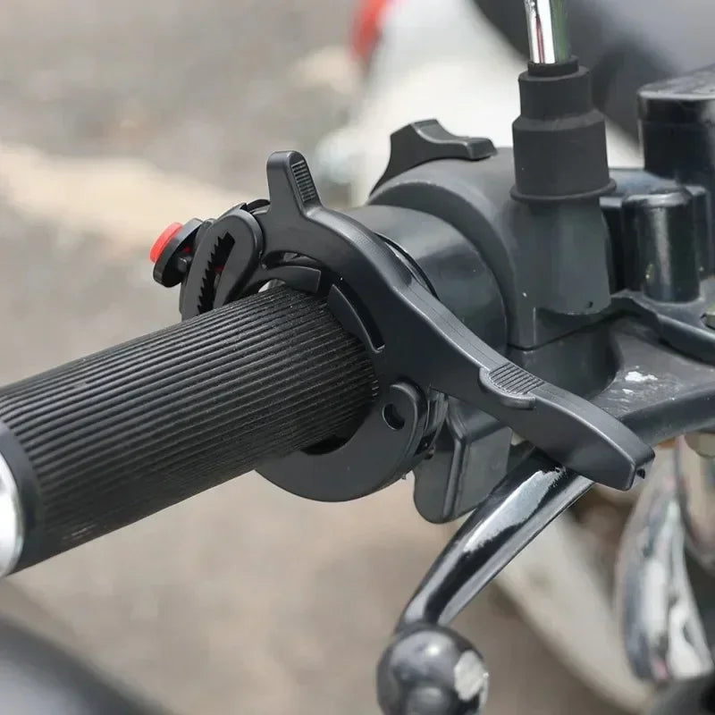 Acelerador De Control De Crucero Para Motocicleta, Retenedor De Bloqueo De Aluminio De Alta Calidad, Barra De Mango De Muñeca Flexible Y Segura Universal
