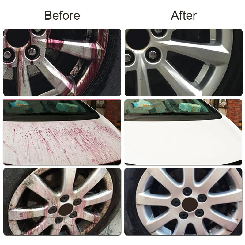Limpiador De Llantas De Coche, Eliminador De Óxido Multiusos, Protector De Pintura De Frenos, Eliminador De Polvo De Metal, Eliminador De Polvo De Hierro, Spray Para El Cuidado Del Coche, Cromo S18